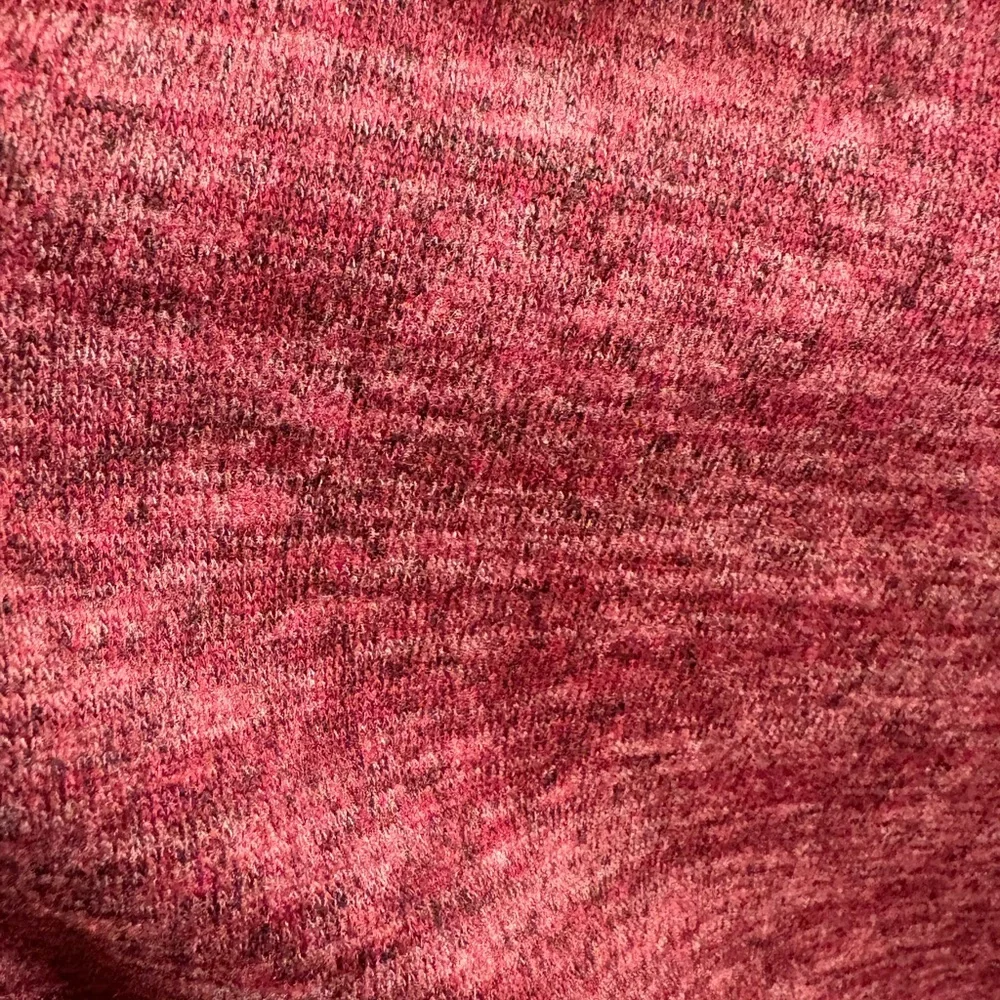 HELLO MIZ Women's Sweater Knit Maternity Dress Cowl Neck Long Sleeve Burgundy L - Picture 7 of 12